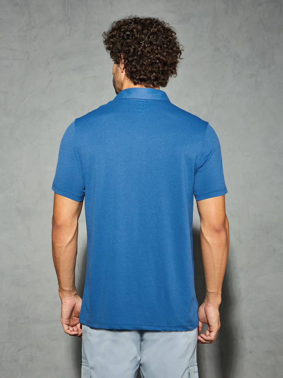 Men Solid Slim Fit Polo T-shirt