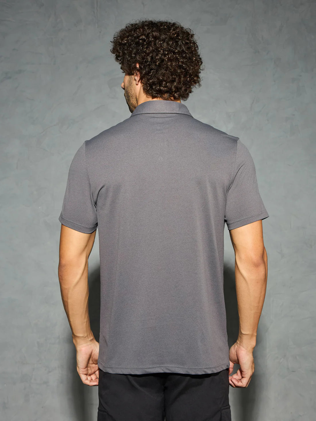 Men Solid Slim Fit Polo T-shirt