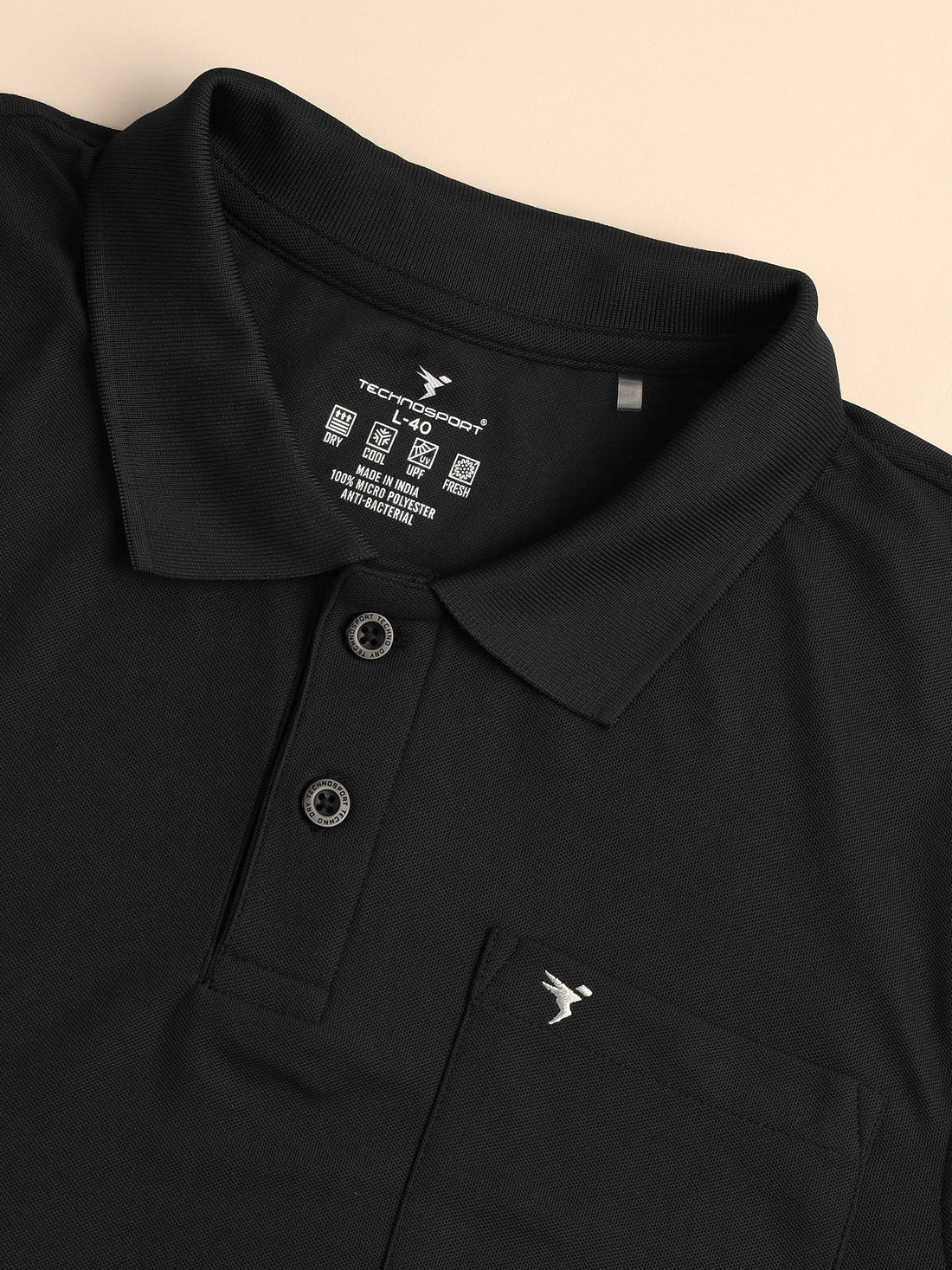 Men Solid Slim Fit Polo T-shirt